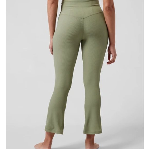 Athleta Elation Ribbed Flare pants - Picture 2 of 9